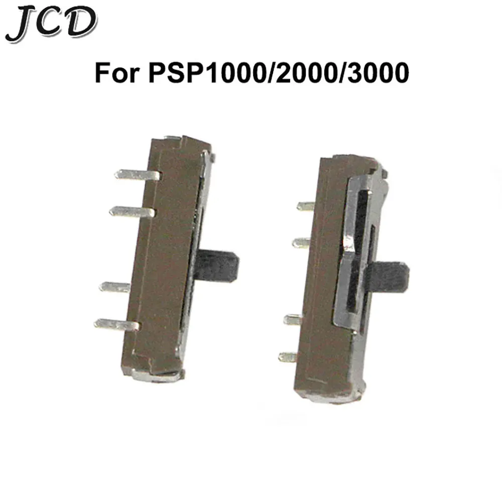 

JCD 2pcs Power Button ON OFF Micro Switch Replacement Part For PSP 1000 2000 3000 Universal Power Switch Maintenance Accessories