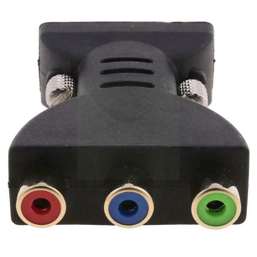 

Адаптер VGA RCA 3RCA Видео гнездо до HD 15-контактный разъем E5C9 стильный Видео Компонент P2I9 VGA конвертер адаптер