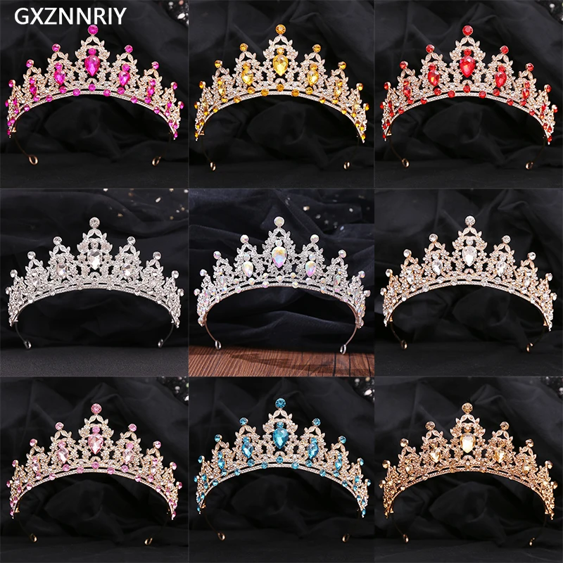 

Crystal Flower Crown Rhinestone Bridal Wedding Tiaras and Crowns for Women Hair Jewelry Party Bride Headpiece Bridesmaid Gift