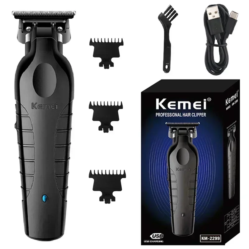 Kemei KM-2299 Профессиональный электрический парикмахерский триммер для волос мужчин