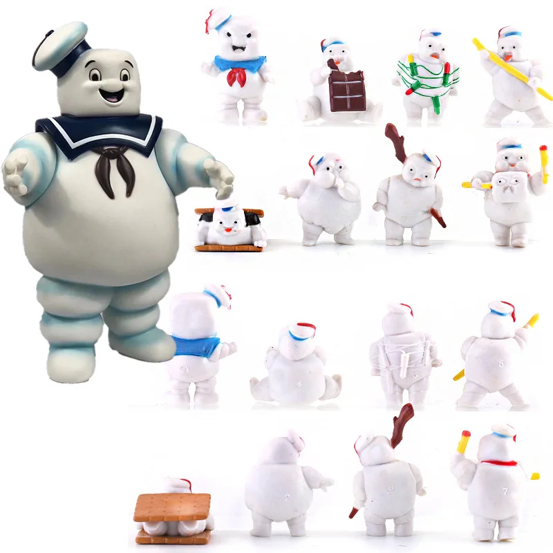 Новый набор строительных блоков White Stay Puft Marshmallow Man для охоты на привидениях