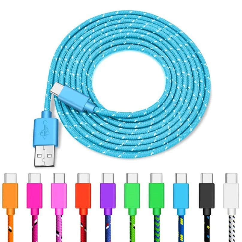 

USB Type C Cable Fast Charging USb C Cables Type-c Data Cord Charger USB C For Samsung S9 Note 9 Huawei P20 Pro Xiaomi 1m/2m/3m