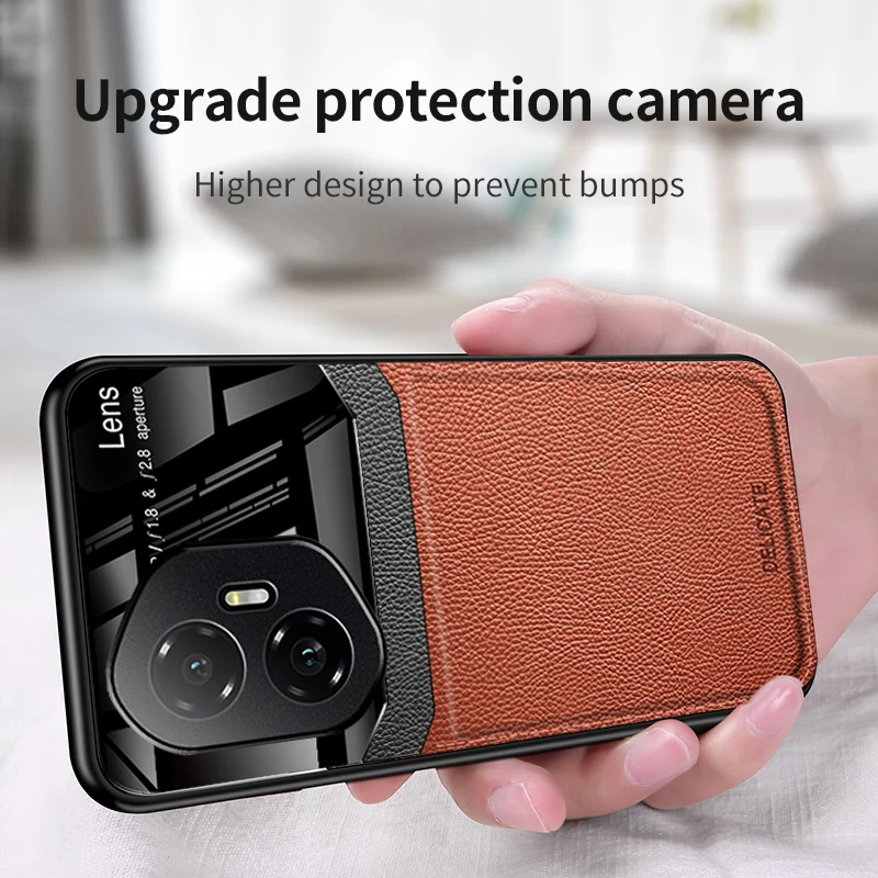 For Huawei Honor 300 200 100 Pro Case Luxury PU Leather+hard PC Lens Protective Back Cover 90 70