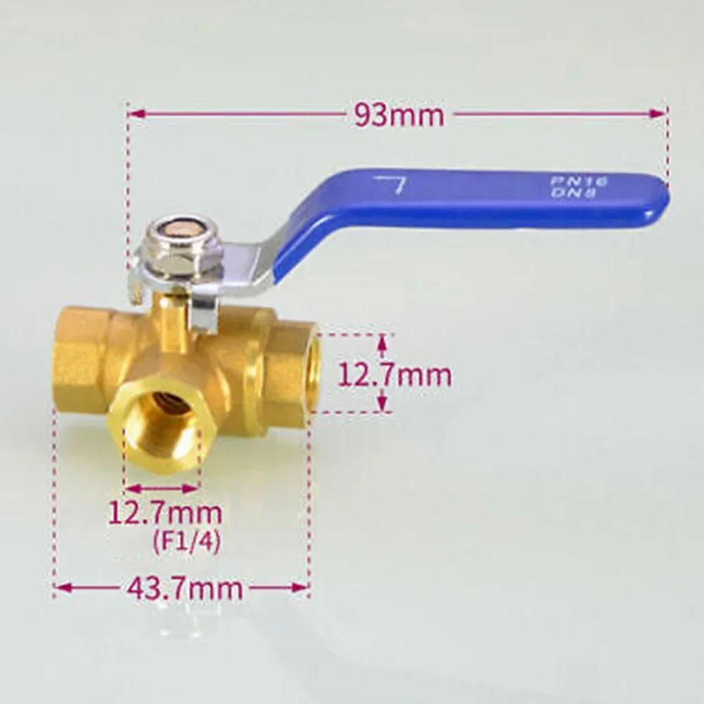 Латунный адаптер шарового клапана для воды масла газа