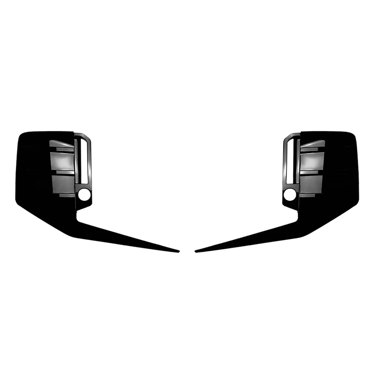 Задний бампер автомобиля вентиляционное отверстие боковое ветровое лопасти