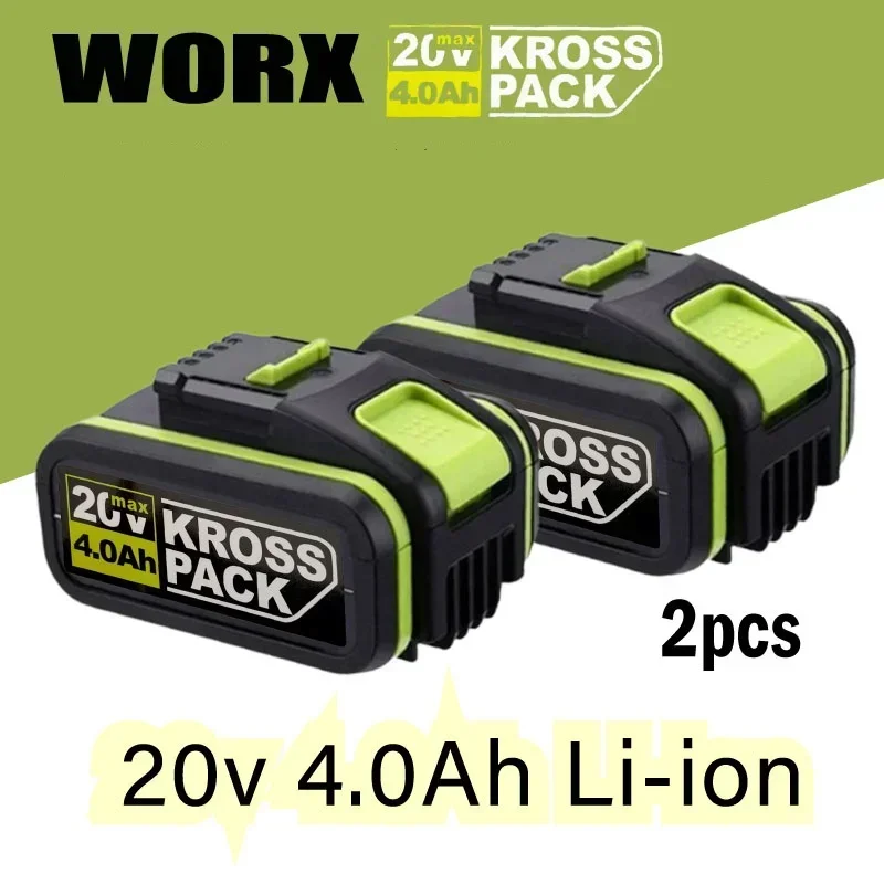 Электрический инструмент Worx WA3551 WA3553 WX390 WX176 WX178 WX386 WX678 20V4000mAh литий-ионный