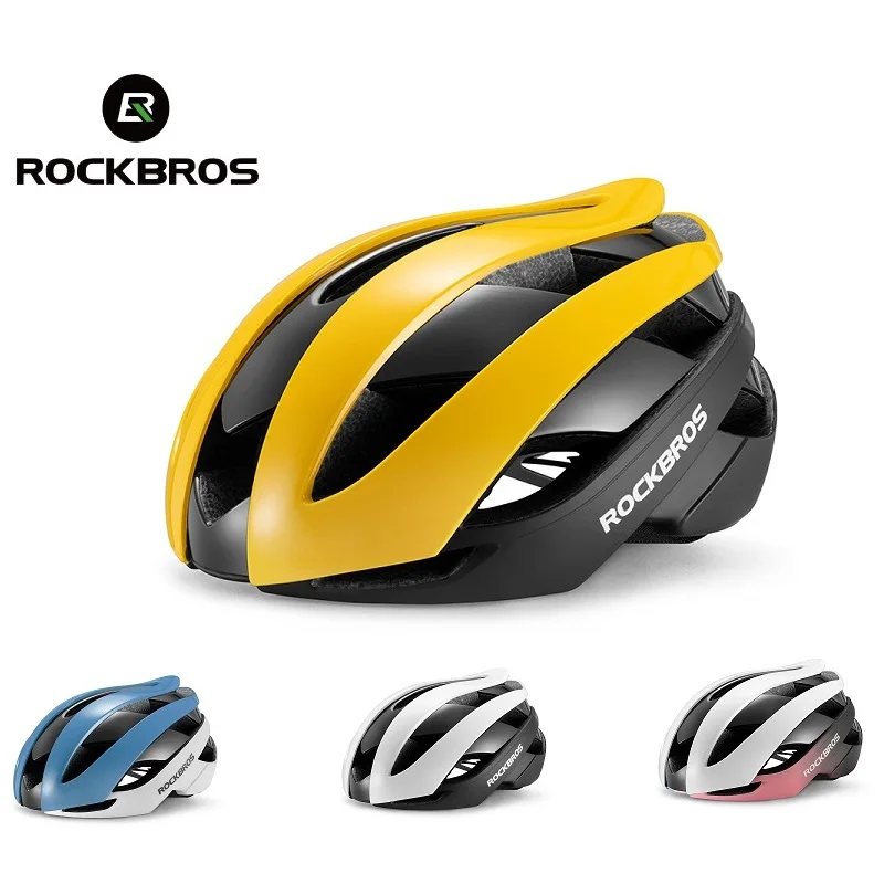 

ROCKBROS Integrally-molded Breathable Cycling Helmet Ultralight MTB Road Bike Safely Cap Capacete Ciclismo Bicycle Helmet