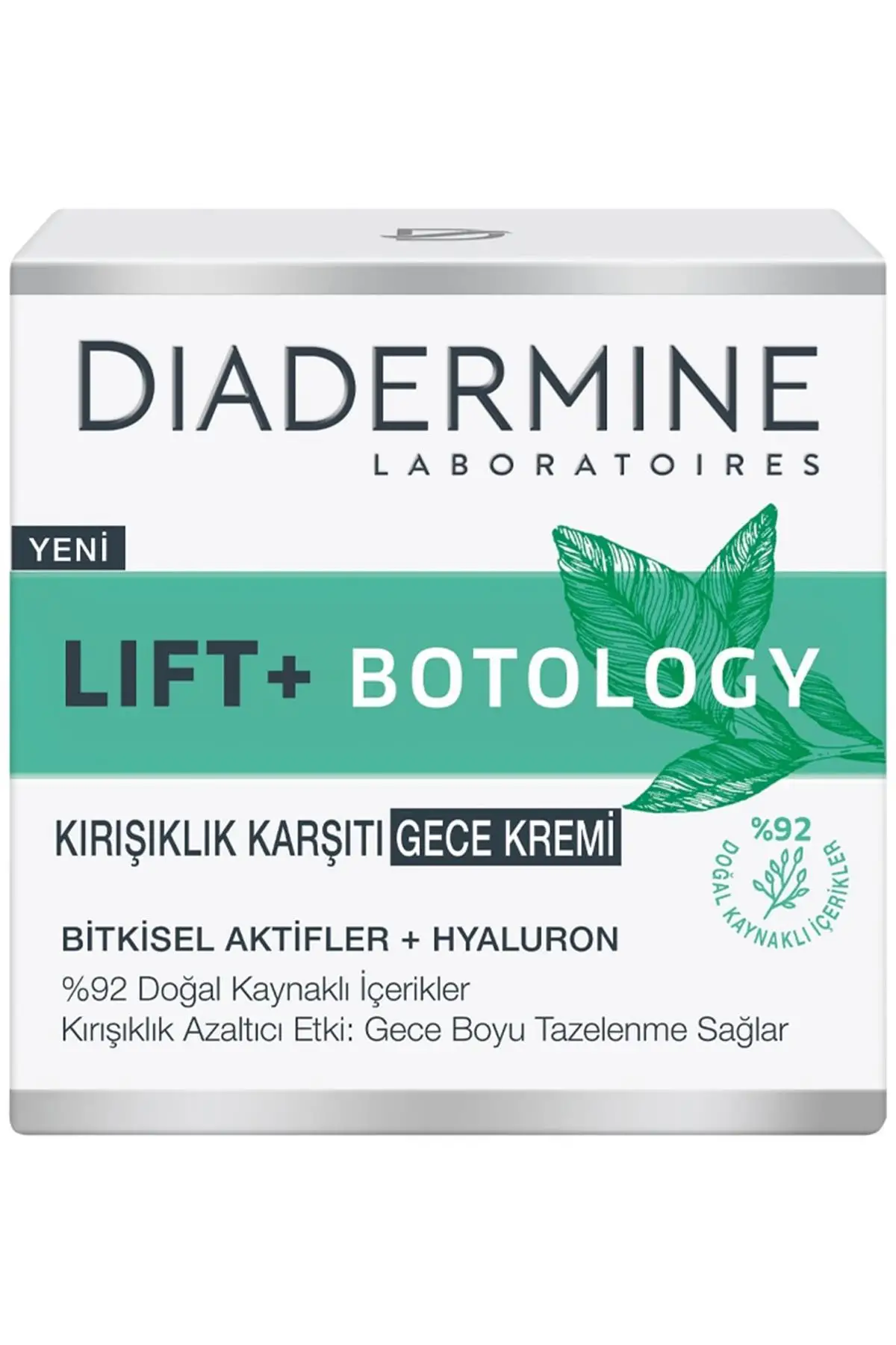 

Бренд: Diadermine Lift + Botology ночной крем 50 мл Категория: крем для лица