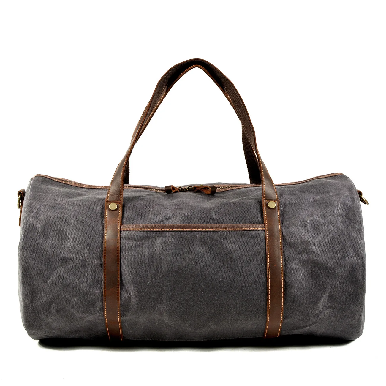 Retro Foldable Men Travel Bag Portable Large Capacity Waterproof Gym Bag Large Capacity Outdoor Casual Shoulder Bag Luggage Bags