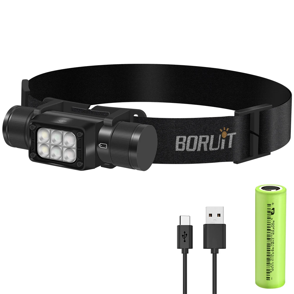 

BORUiT HP360 LED Налобный фонарь