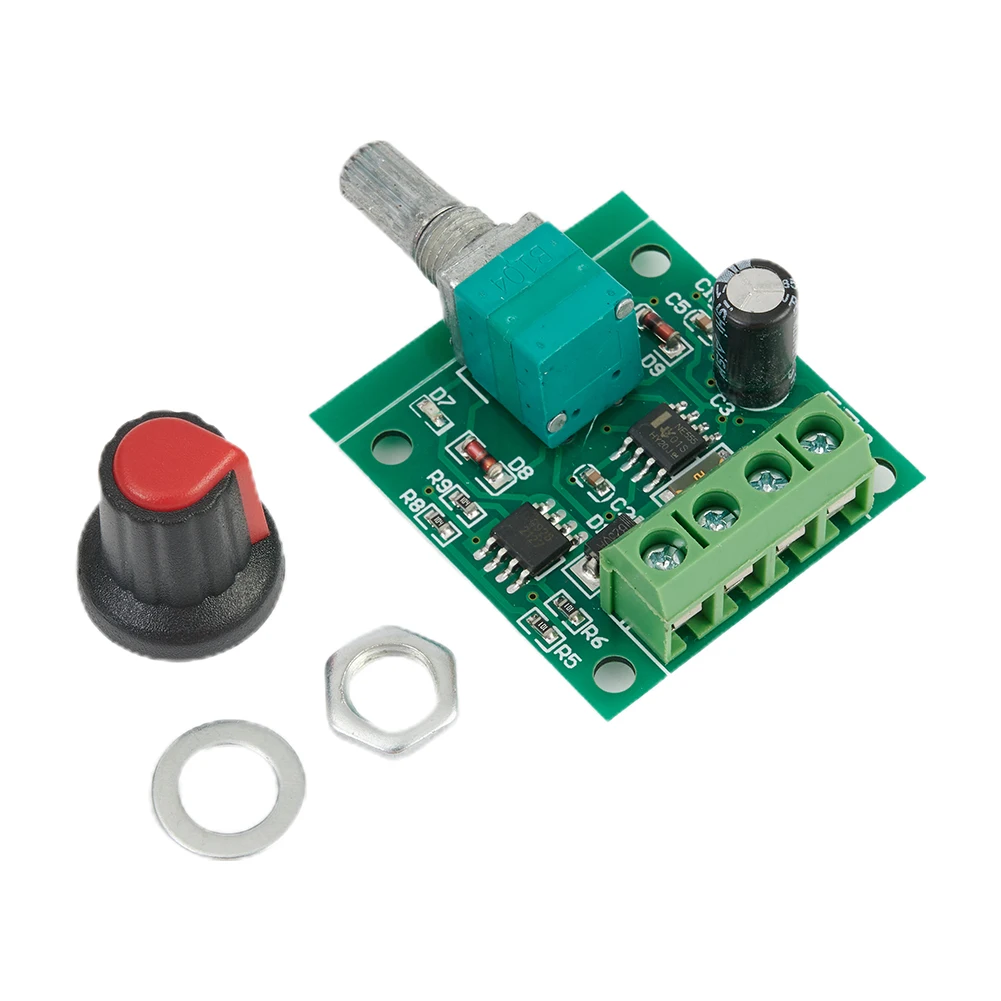 

Load Linear DC Motor Speed Controller Motor PWM Potentiometer 0-2A Potentiometer (Linear) Speed 1.8V/3V/5V/6V/12V Durable