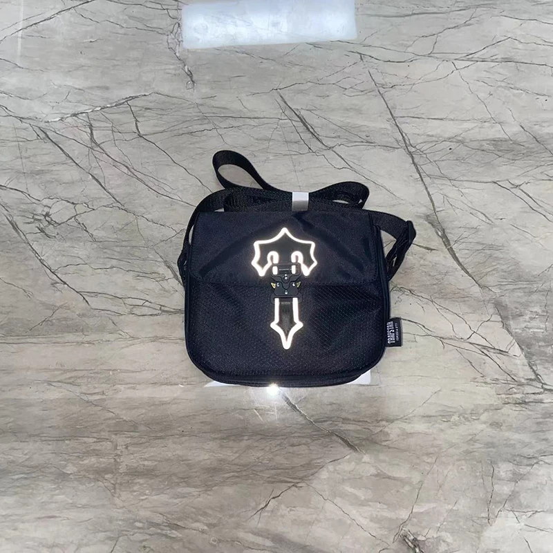 

2023 London Trapstar Luxury Brand Bag Men Shoulder Wallet Black Blue 1:1 High Quality Street Fashion Women Crossbody Bag