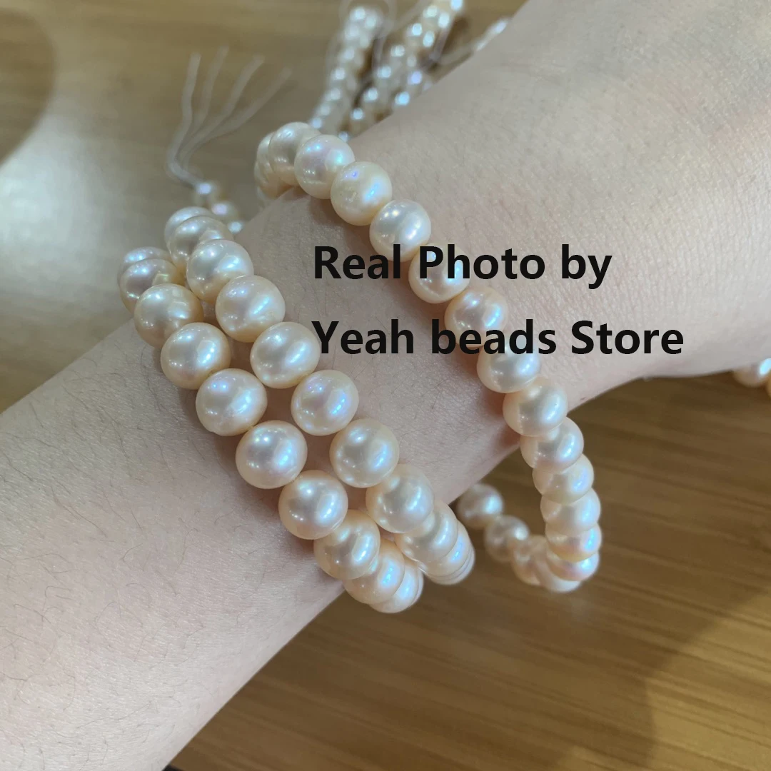 Бусины Из Натурального пресноводного жемчуга с культивированным картофелем |