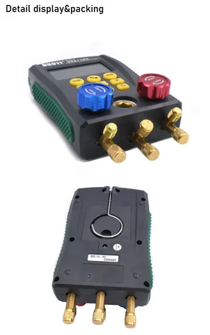 Цифровой манометр DUOYI DY517 для холодильного коллектора