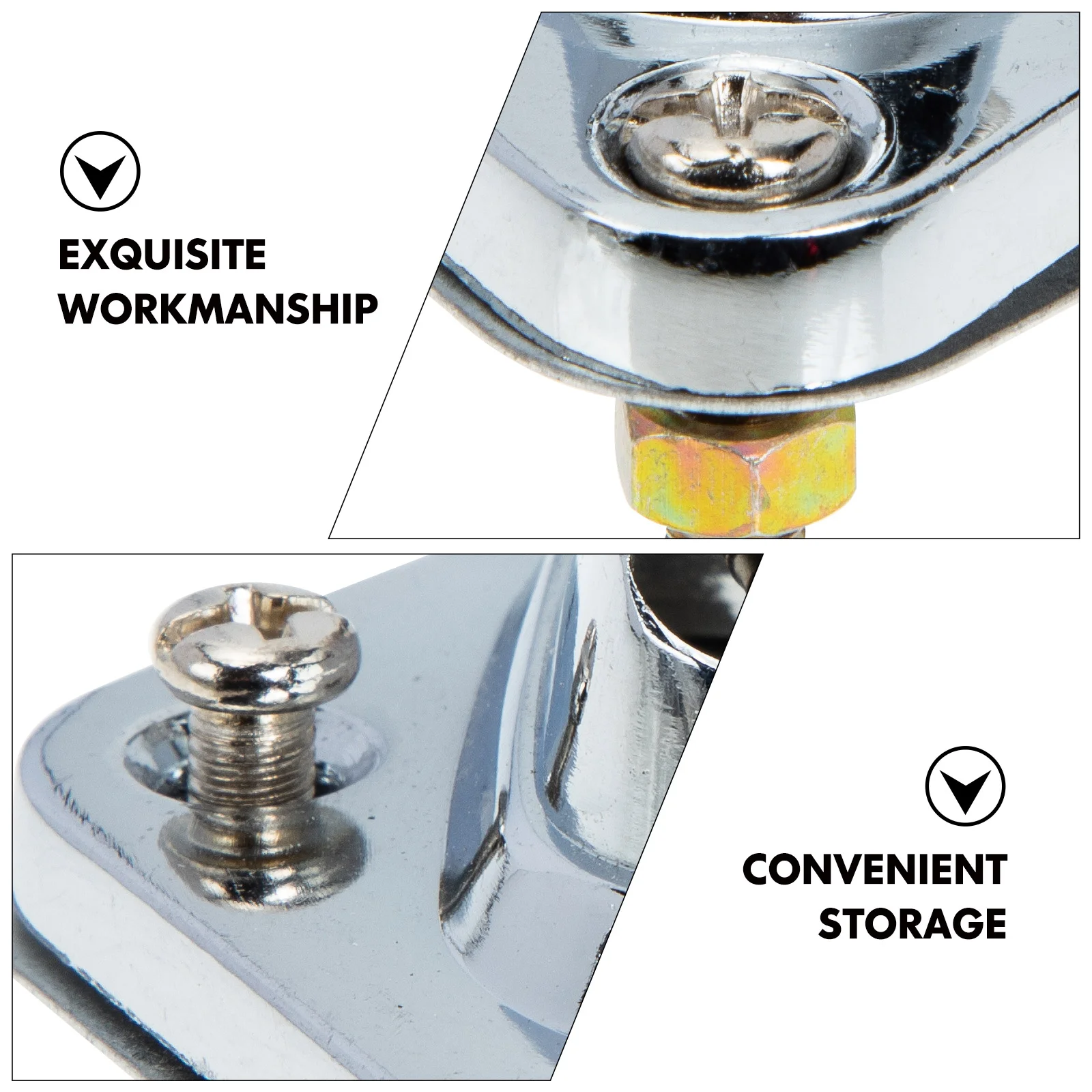База барабана Базы Басы Аксессуары Подставка для барабанов Ножки из серебряного
