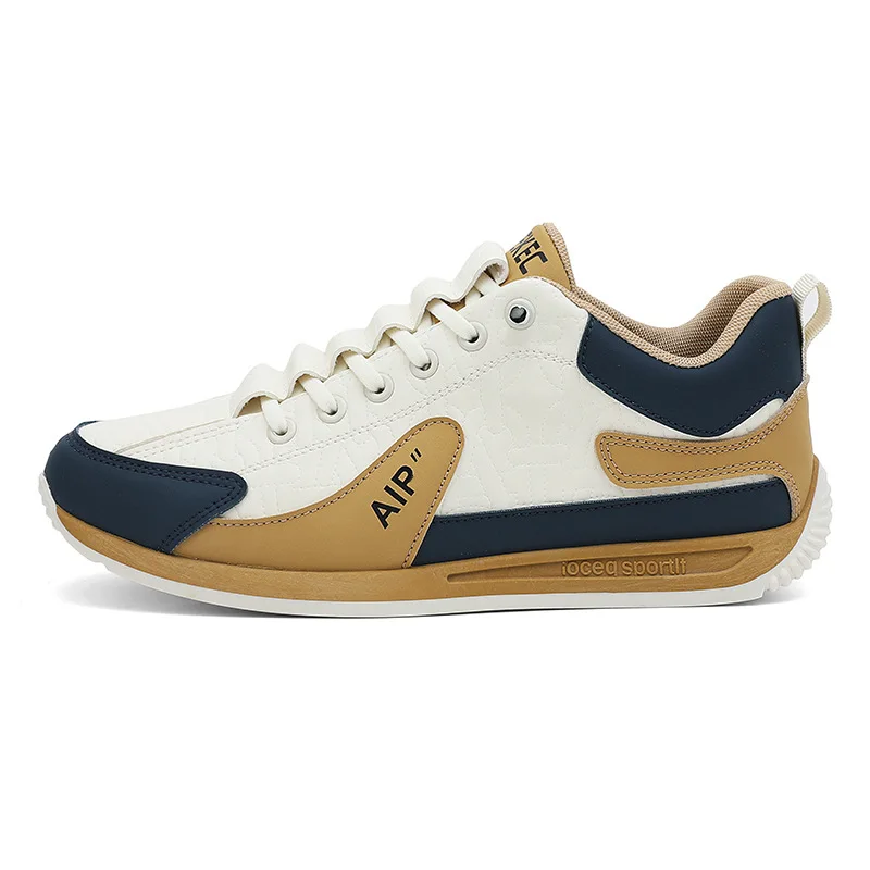 

Men's Shoes 2023 New Trend Autumn and Winter Low Top Leather Sports Shoes Soft Sole Anti Slip Running Forrest Gump Shoes