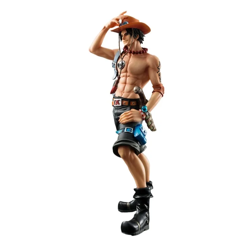 Фото В наличии Оригинальная фигурка MegaHouse One Piece Портгас Д. Эйс: Портрет Пиратов DX 1/8, 10-я лимитированная серия, коллекционная модель №3