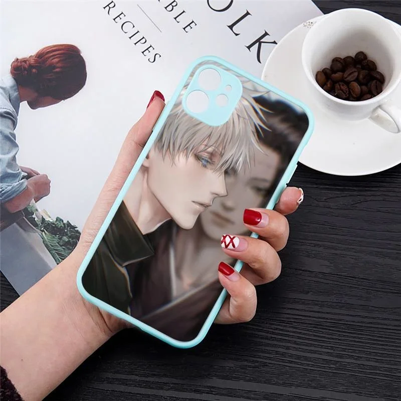 Прозрачный матовый чехол для iPhone 13 12 11 Mini Pro X XR XS Max 7 8 Plus |