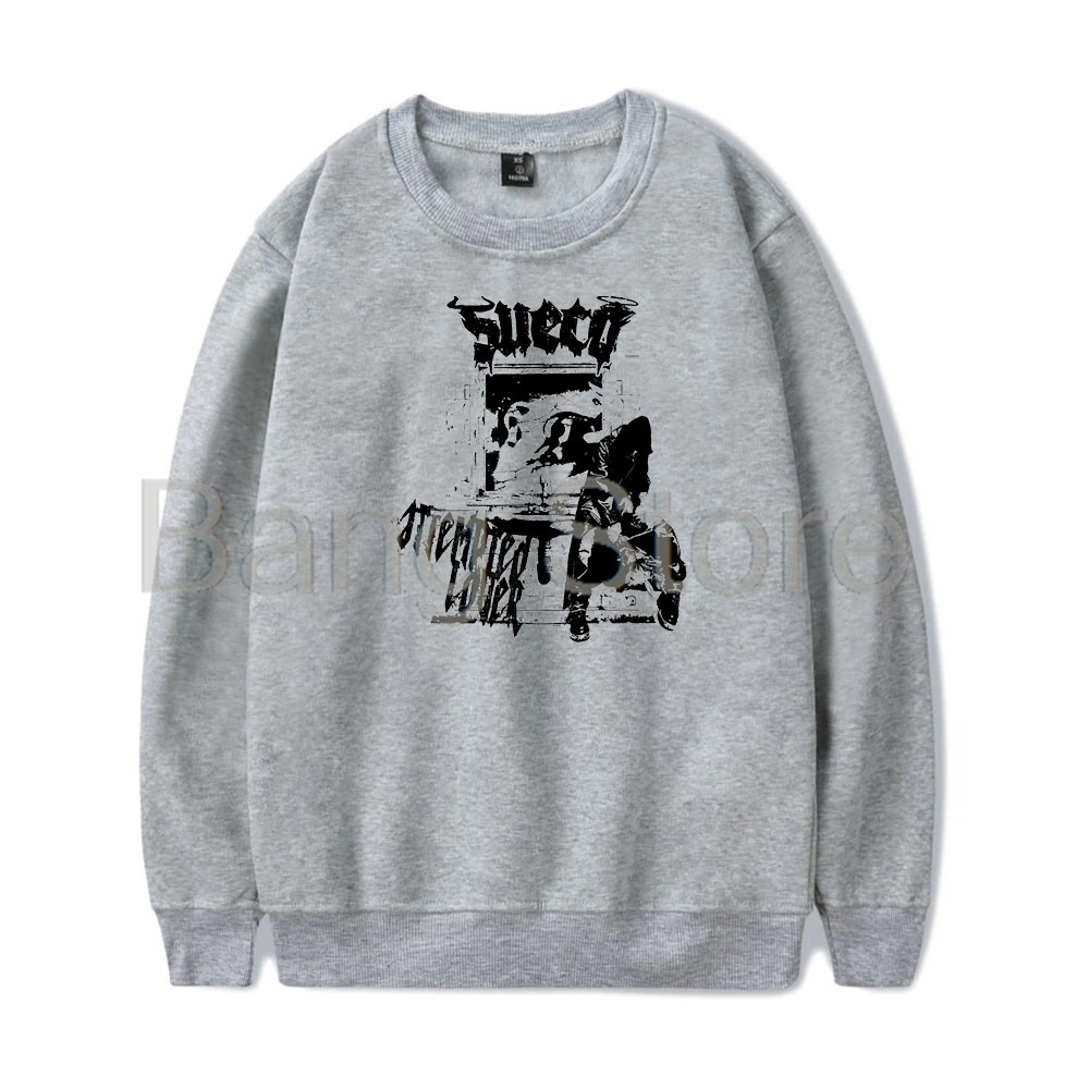 Свитшоты Sueco с круглым вырезом для любителей женщин и мужчин Модный пуловер