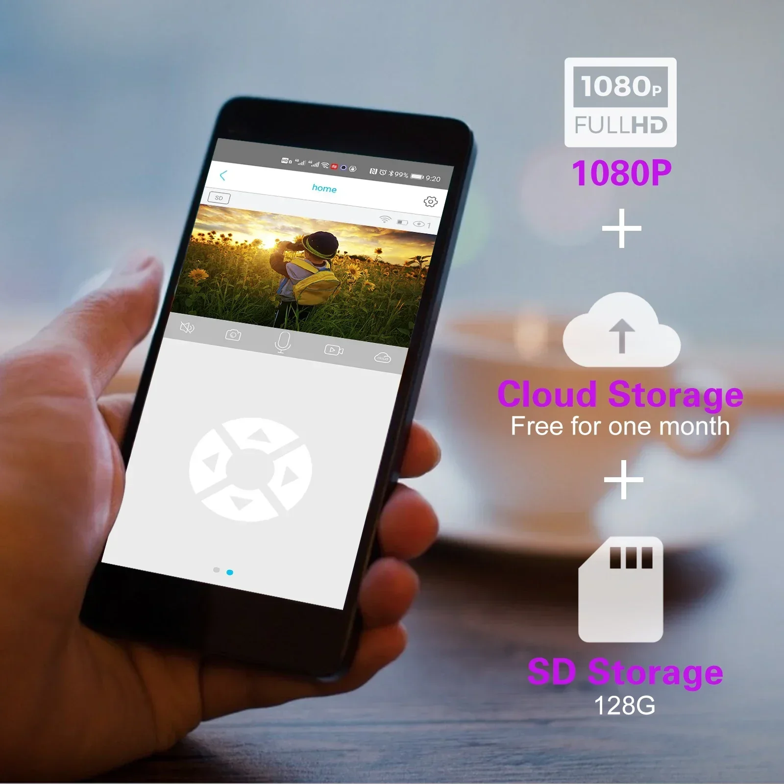 ENSTER новейший PIR ночного видения открытый беспроводной PTZ Wi-Fi HD сеть