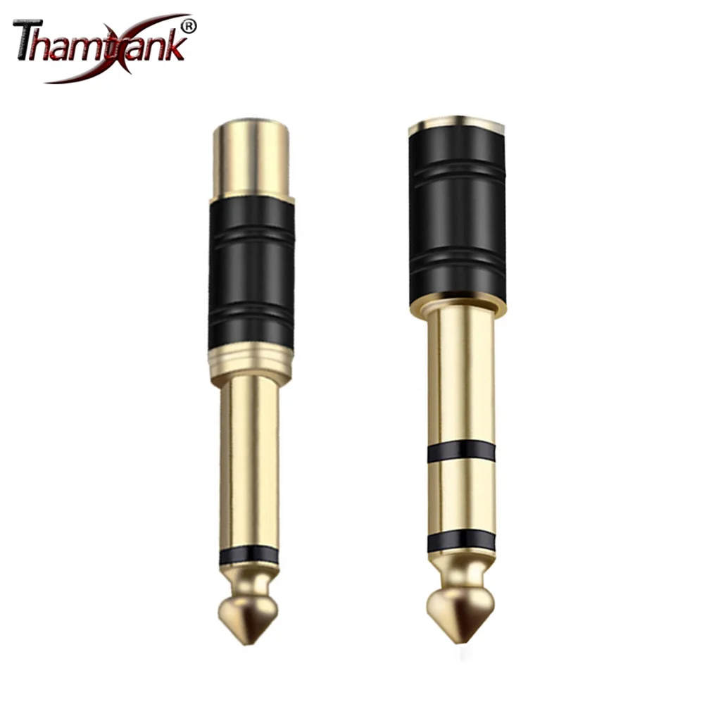 

50pcs Gold-Plated/Nickel Plating RCA Jack Audio Connector with Luxury 6.35mm Mono/Stereo Plug to RCA Speaker Adapter