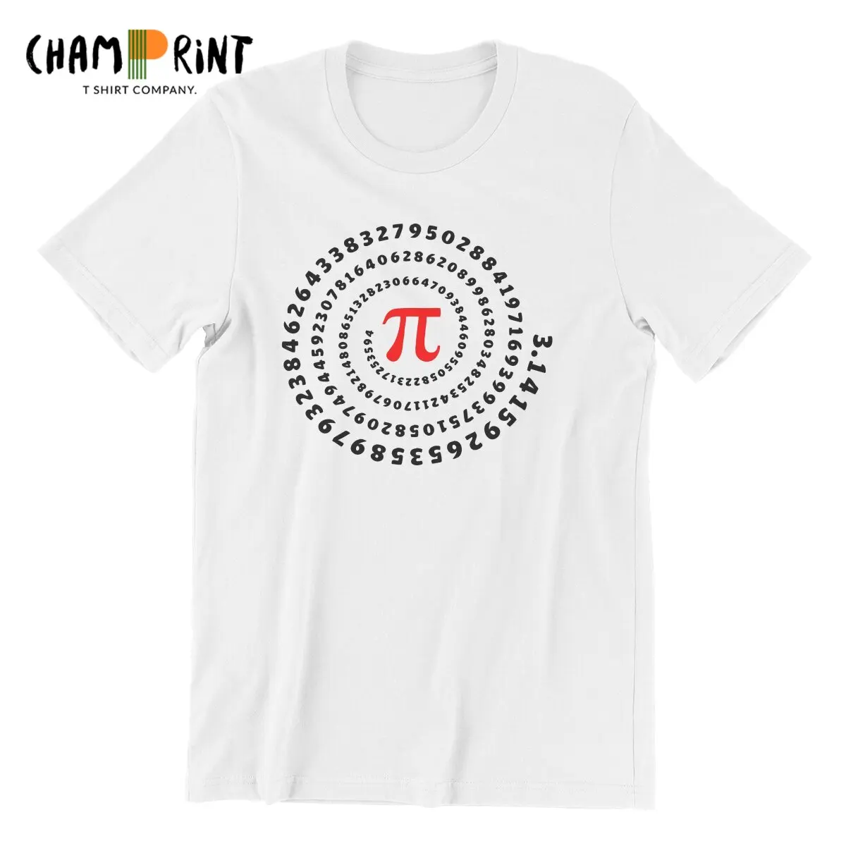 

Pi Science Mathematics Men T Shirts Funny Tees Short Sleeve Round Collar T-Shirts 100% Cotton Plus Size Clothes
