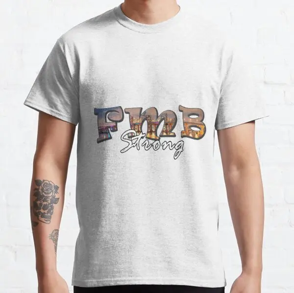 

Забавные футболки FMB STRONG HURRICANE IAN 2022, Высококачественная брендовая графическая футболка YINBU, модная мужская короткая футболка