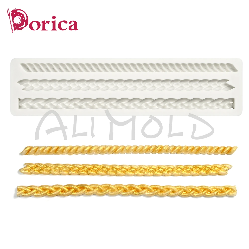 

Форма для торта Dorica, силиконовая, 3-х полостная