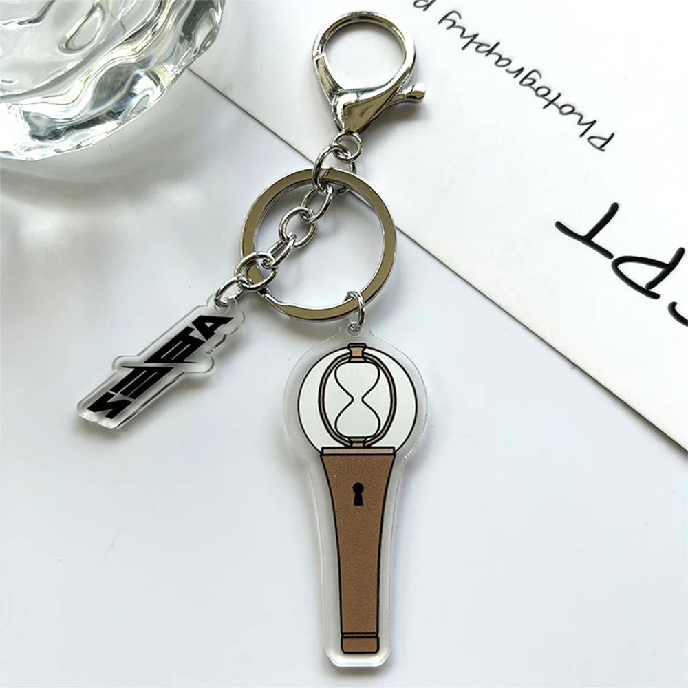 Брелок для ключей с Kpop G(I)-DLE кепрум брелок альбомов Hongjoong Seonghwa Yunho Momo подвесные