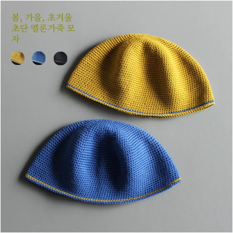 Весенняя осенняя и зимняя мужская женская шляпа маленькая ручной работы