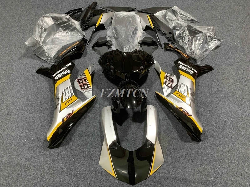 

Новый комплект обтекателей для мотоцикла ABS, подходит для YAMAHA YZF - R1 R1m 2015 2016 2017 2018 2019 15 16 17 18 19, кузов под заказ
