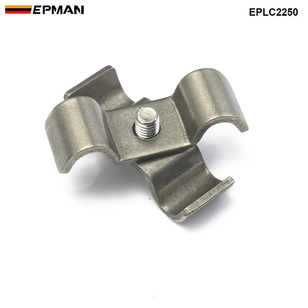 Зажимы EPMAN EPLC2187 из нержавеющей стали с двойными линиями комплект 10 уличных