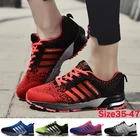 Женские легкие спортивные кроссовки, дышащие кроссовки для бега, размер 35-47, спортивная обувь для мужчин