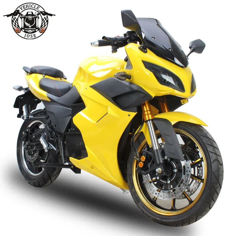 

5000w electric motorcycle with 100km/h super speed racing motorcycle