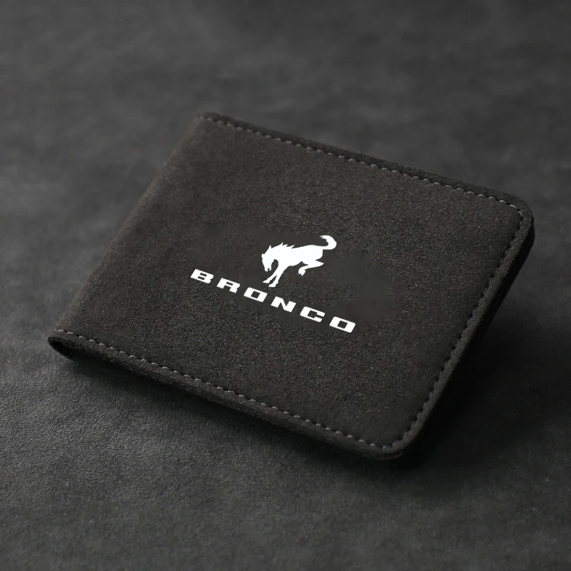 

Для Ford Bronco автомобильный держатель регистрационного страхования, чехол для водительских прав, сумка для хранения документов, водительских прав, держатель для кредитных карт