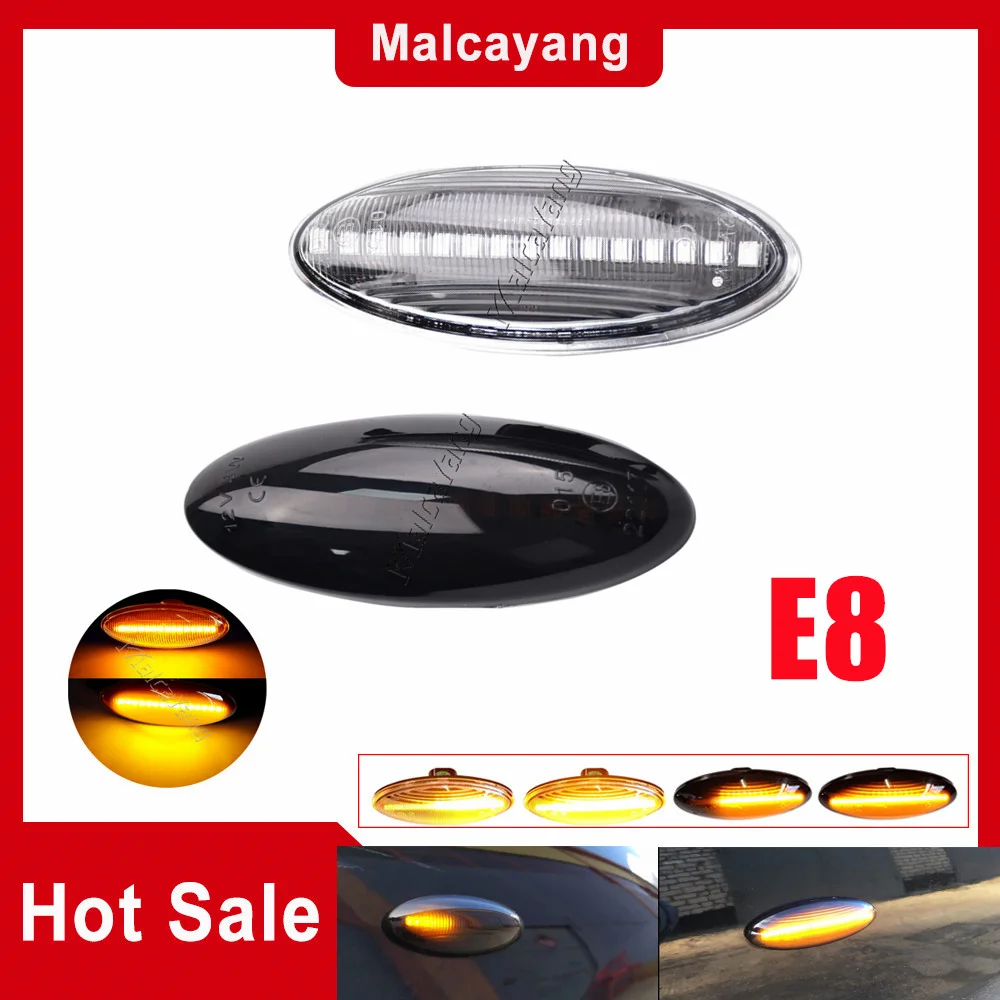 

1Pair For Toyota Yaris Mk2 P9 RAV4 Mk3 Turn Signal Lights Sequential Blinker Lamps Led Dynamic Side Marker ACA3/ALA3 Auris