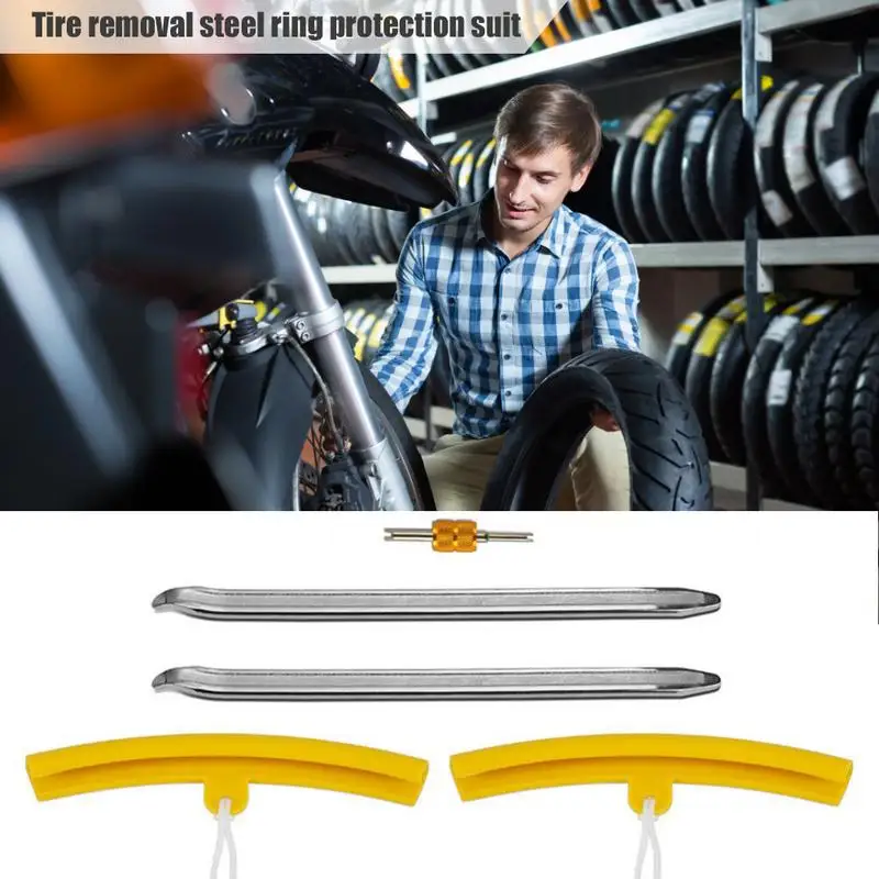 

Tire Repair Tool Tire Remover Fixing Tool Tire Spoons Motorcycle Tire Iron Durable Convenient Rim Changing Protector Valve