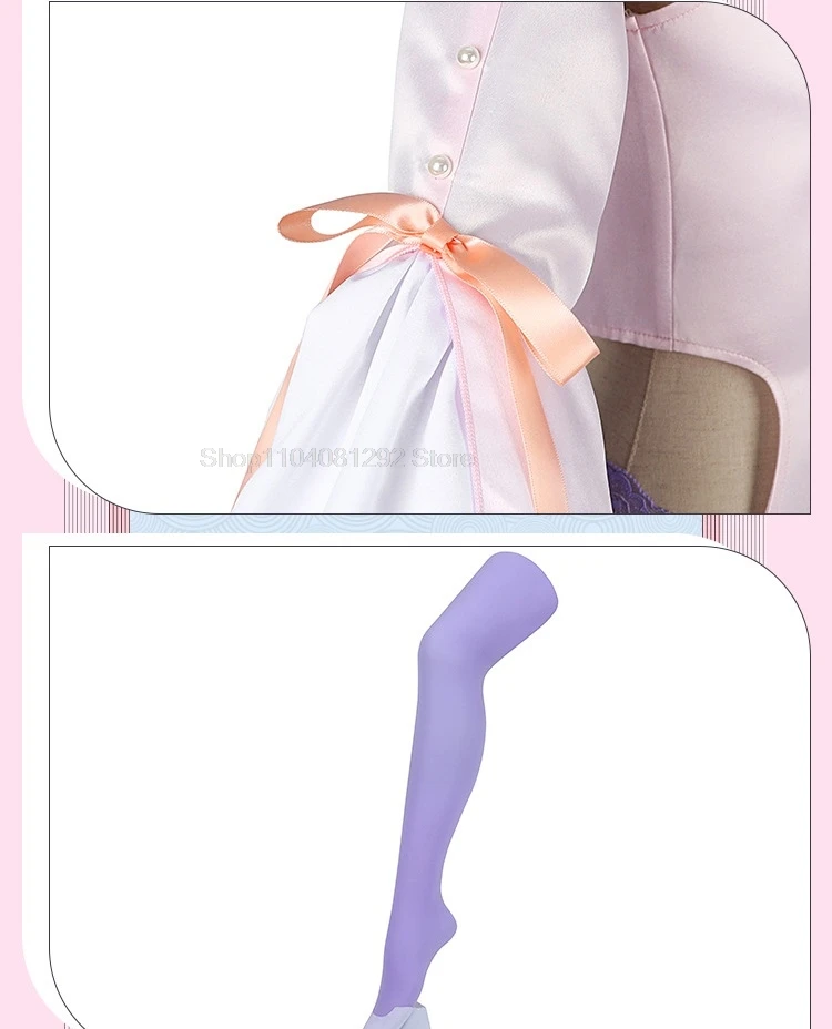 Костюм для косплея аниме MahoAku Byakuya Mimori парик костюм волшебной девушки и злого