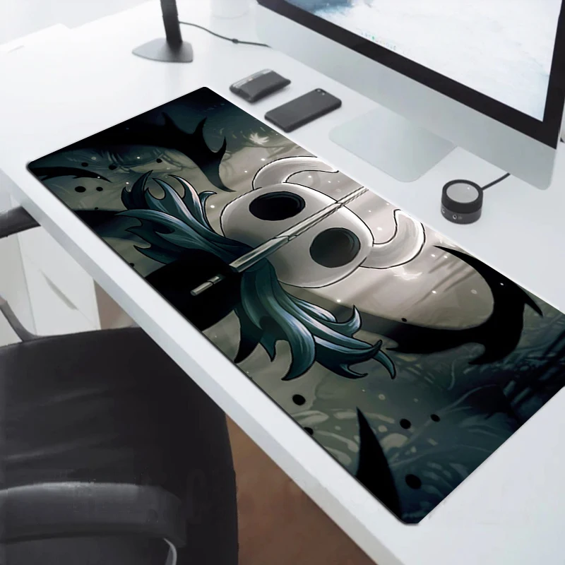 

Hollow Knight Mousepad Gaming Keyboard Pad Mouse Gamer Cabinet TABL MAT Deskmat Mausepad Computer Accessories Table Pads Pc Mats