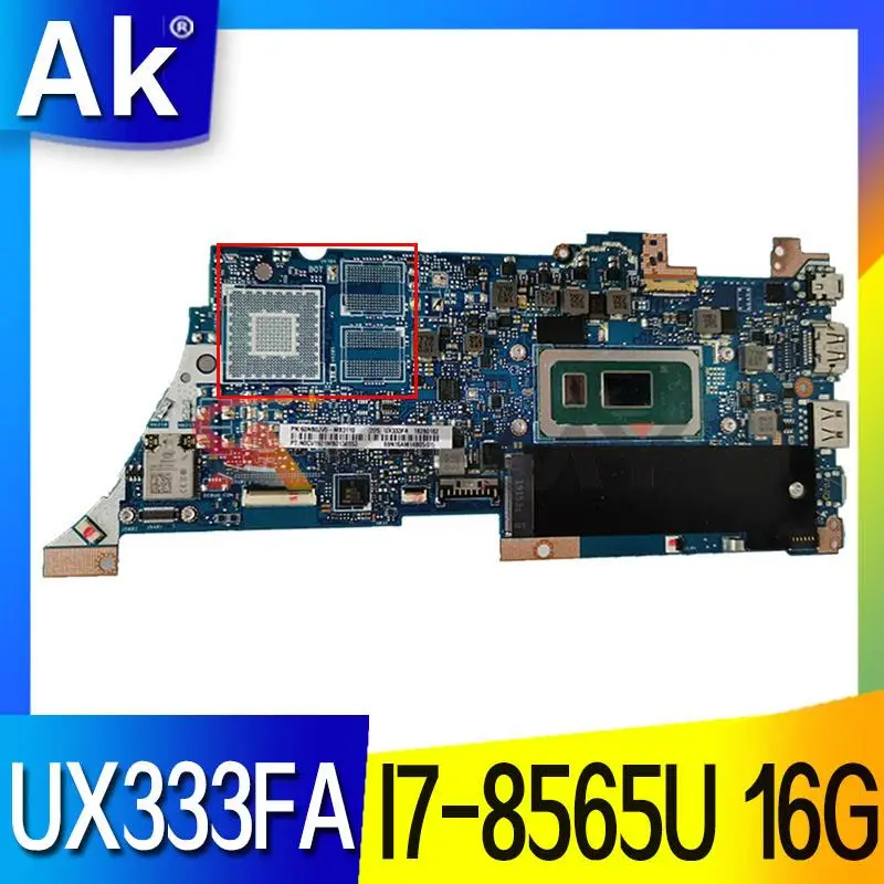 

Материнская плата UX333FA подходит для ноутбука Asus ZenBook 13 UX333FA UX333FN U3300F