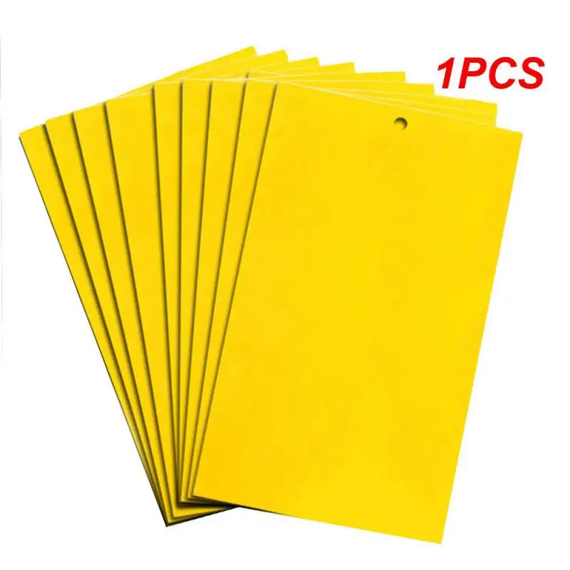 Двусторонняя клейкая доска-ловушка для мух и жуков 25 х15 см 1 шт.