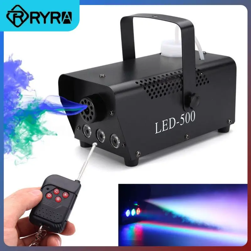 

Remote Control LED Fog Smoke Machine RGB Color Smoke Ejector LED DJ Party Bar Stage Light Smoke Thrower Stage Effects Controller