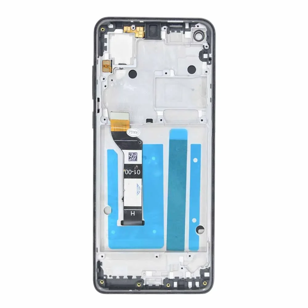 Фото AMOLED ЖК-дисплей для Motorola Moto One Vision XT1970, ЖК-дисплей, дигитайзер сенсорного экрана для Moto One Vision, замена ЖК-дисплея с рамкой №3
