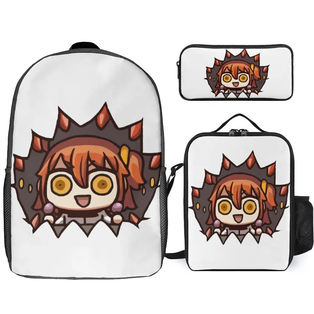 Набор 3 в 1 17-дюймовый рюкзак сумка для ланча ручек Gudako управлении продажи крепкий