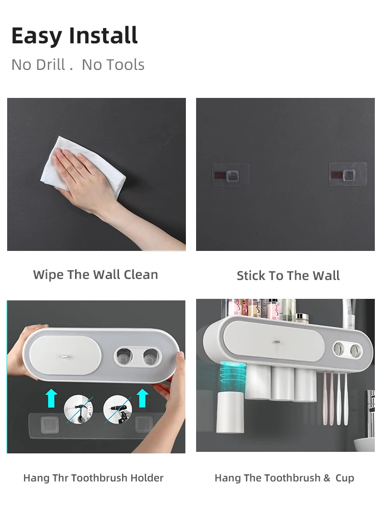 Joybos Магнитная адсорбирующая перевернутая зеркальная Автоматическая выжималка