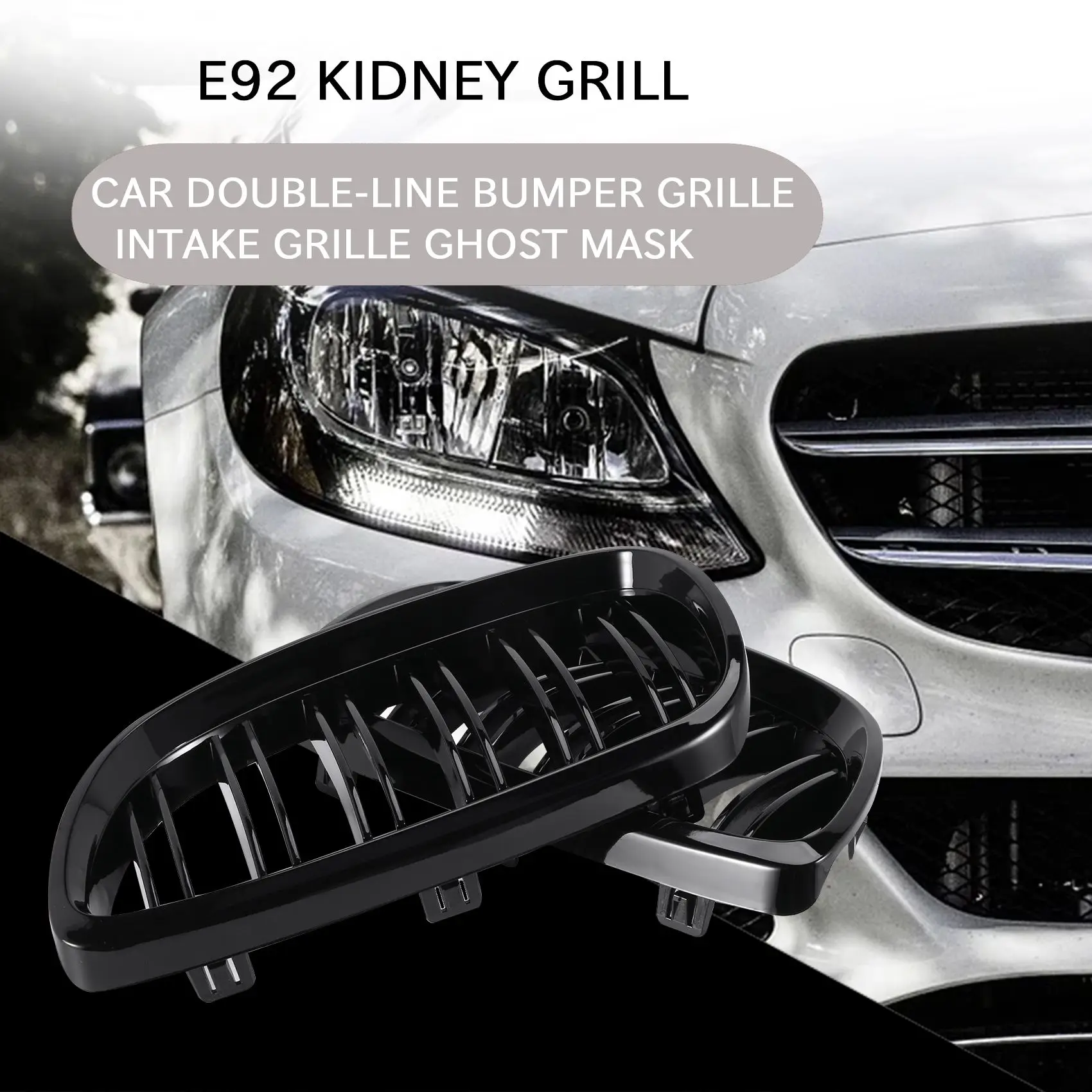 2 шт. передний бампер BMW 3 серии E92 E93 M3 2006-2009