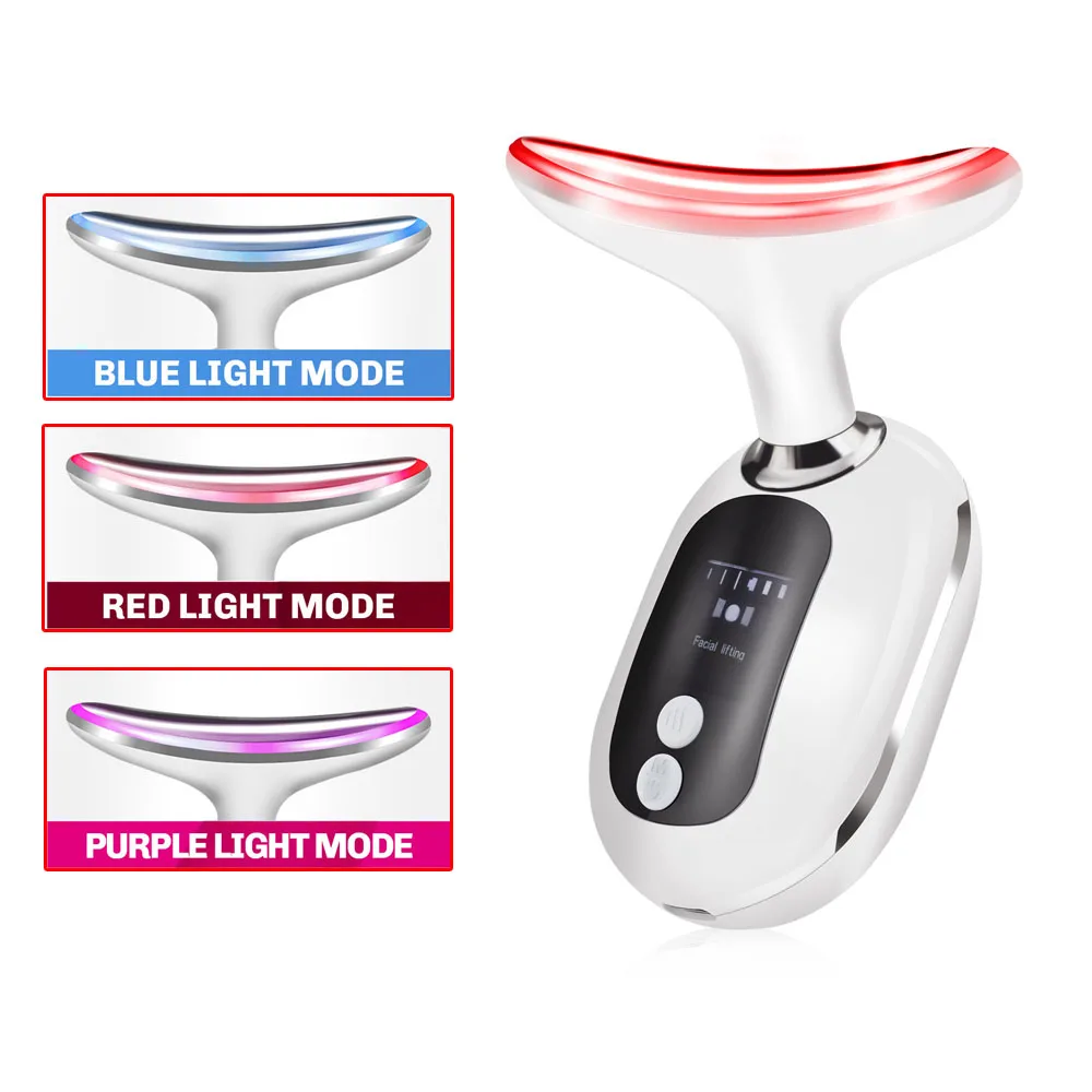 Микро-массажер Для Лица Против Морщин Лифтинг Шеи Многофункциональное