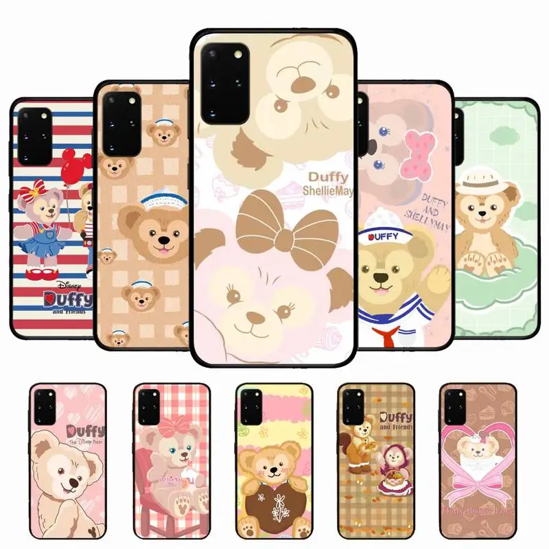 

Disney Duffy Phone Case for Samsung S10 21 20 9 8 plus lite S20 UlTRA 7edge