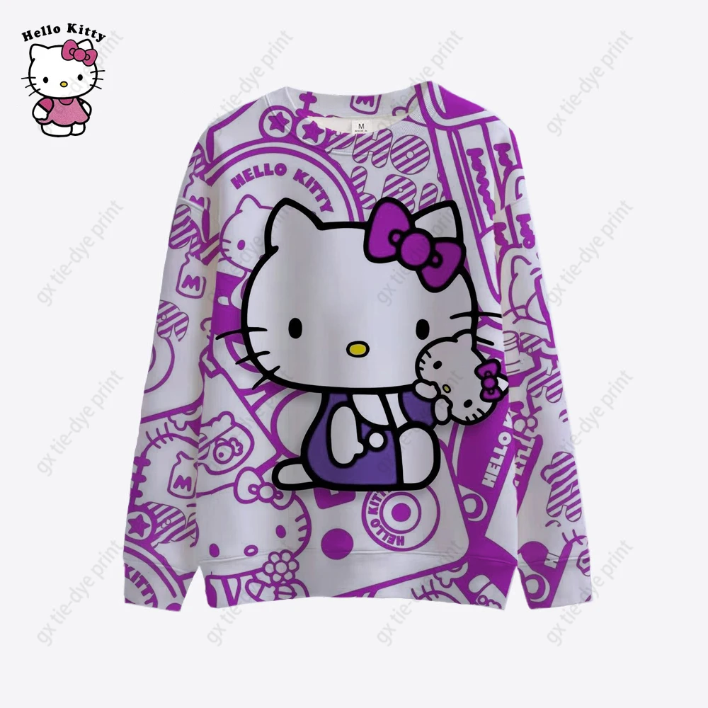 

Женская толстовка с капюшоном, с круглым вырезом, Y2K