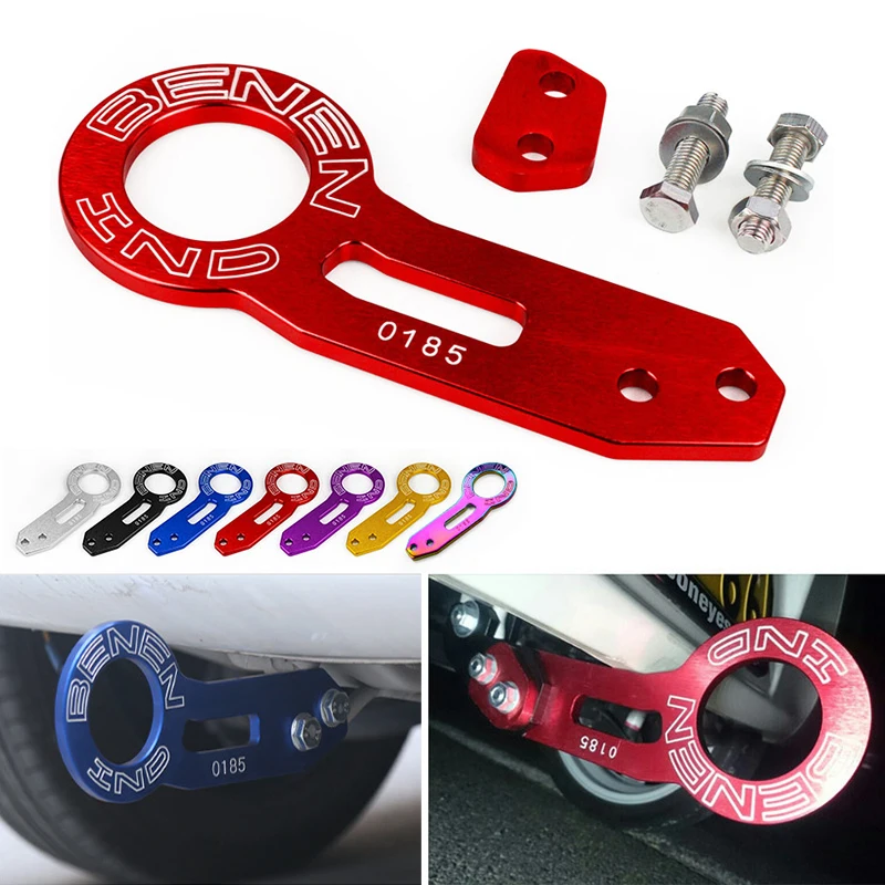 

Universal Aluminum Alloy Racing Rear Tow Hook Rear Tow Hook For Honda Civic Benen 0185 DNH Trailer Hook Racing Towing Kit JDM